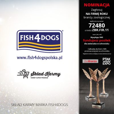 FIRMA SKŁAD KARMY MARKA FISH4DOGS