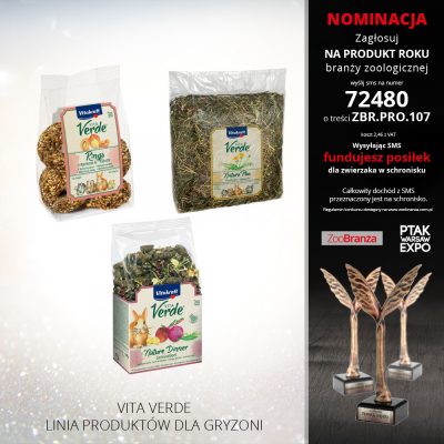 VITA VERDE – LINIA PRODUKTÓW DLA GRYZONI