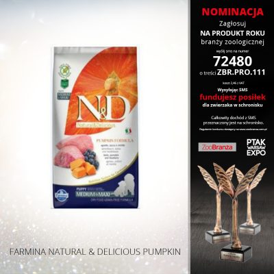 FARMINA NATURAL & DELICIOUS PUMPKIN