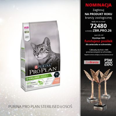 PURINA PRO PLAN STERILISED ŁOSOŚ