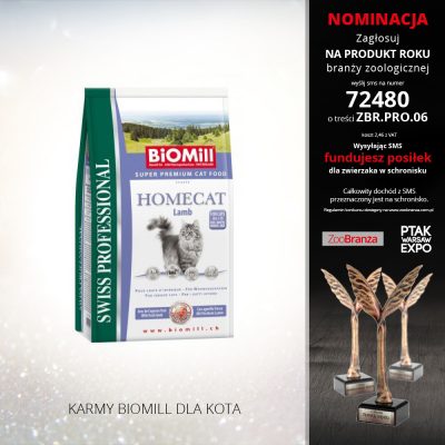 KARMY BIOMILL DLA KOTA
