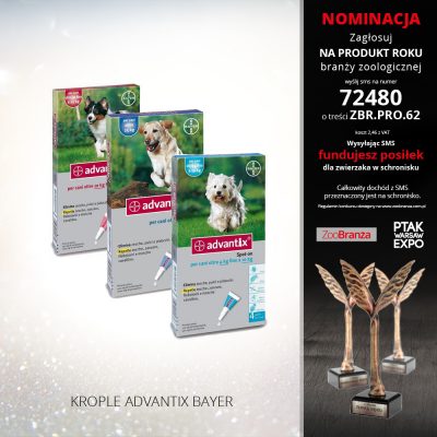 KROPLE ADVANTIX BAYER