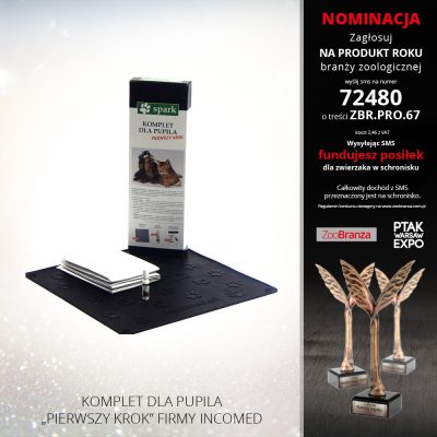 KOMPLET DLA PUPILA „PIERWSZY KROK” FIRMY INCOMED