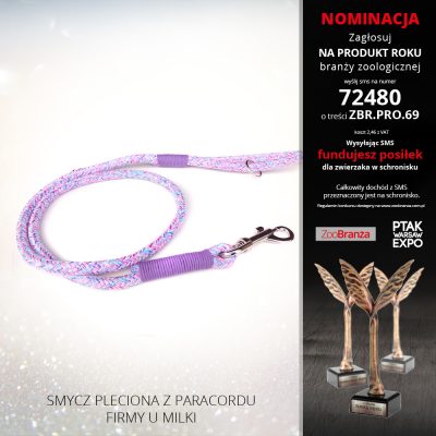SMYCZ PLECIONA Z PARACORDU FIRMY U MILKI