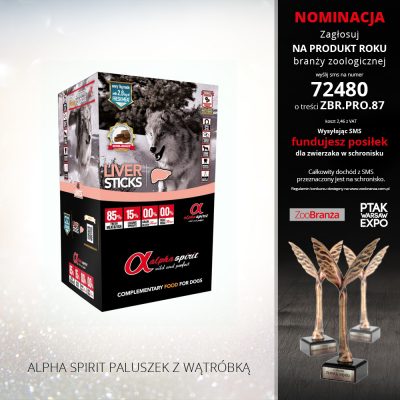 ALPHA SPIRIT PALUSZEK Z WĄTRÓBKĄ