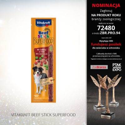 VITAKRAFT BEEF STICK SUPERFOOD